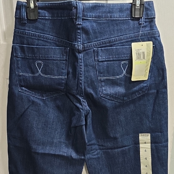 Izod Dark Wash Denim Capris Woman's size 4 - Picture 10 of 13